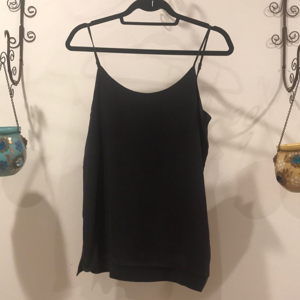 Slinky delicate everlane silk top